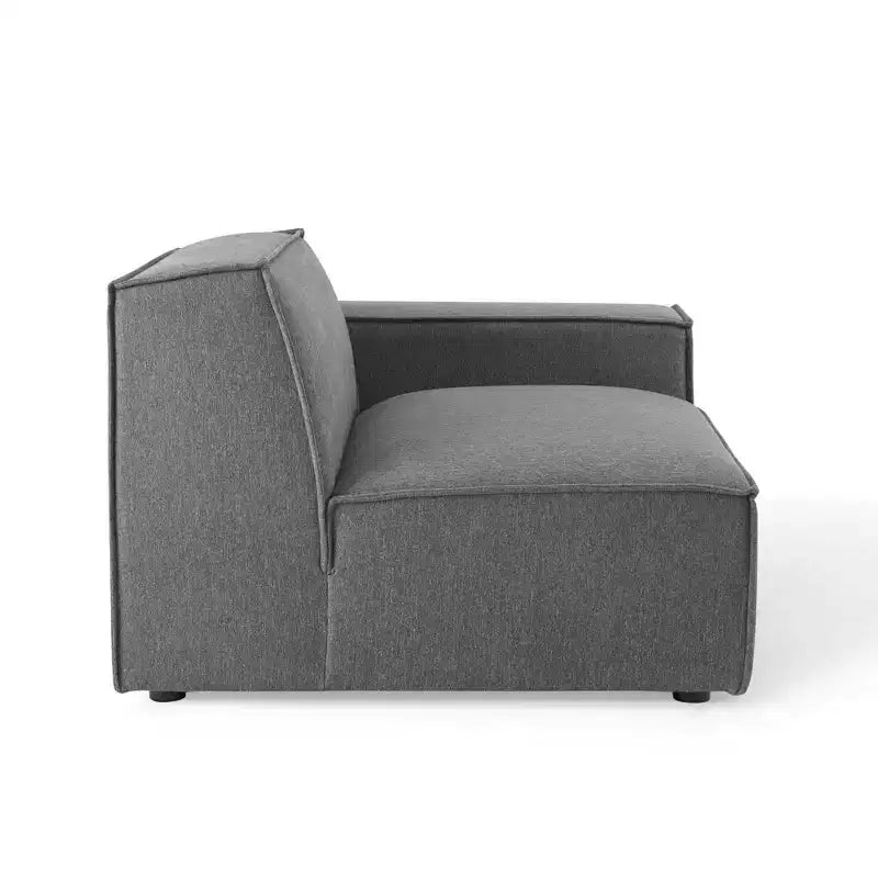 Canapé sectionnel 4 places Restore avec pouf - Modway