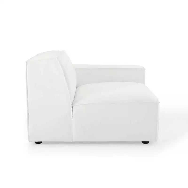 Canapé sectionnel 4 places Restore avec pouf - Modway