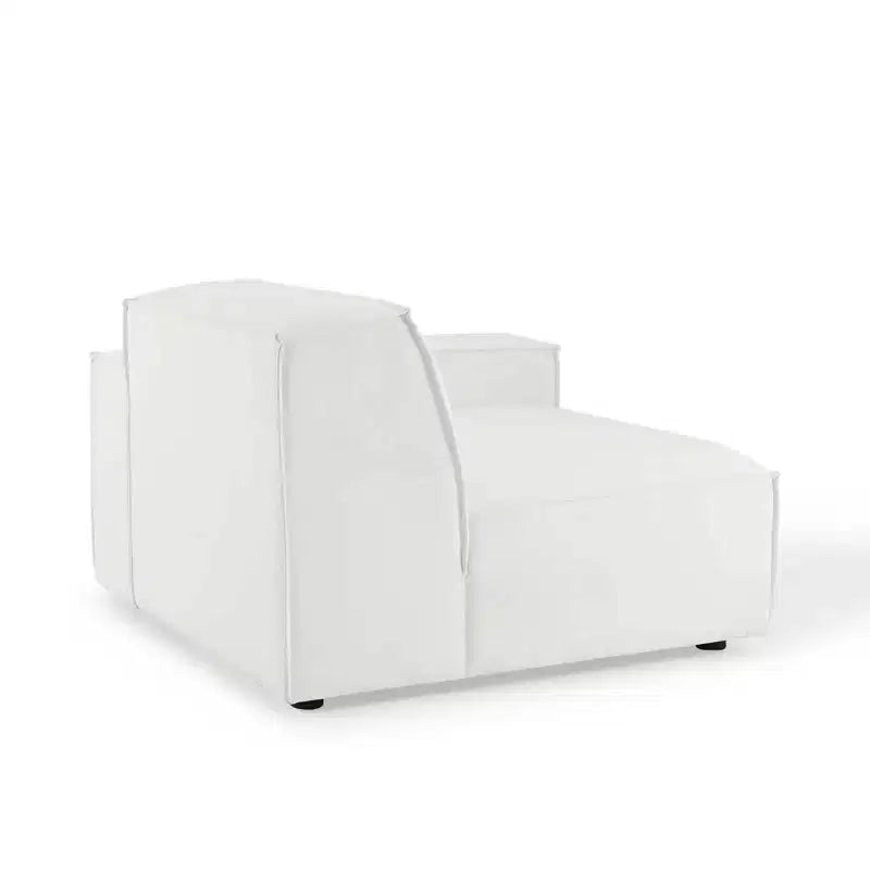 Canapé sectionnel 4 places Restore avec pouf - Modway
