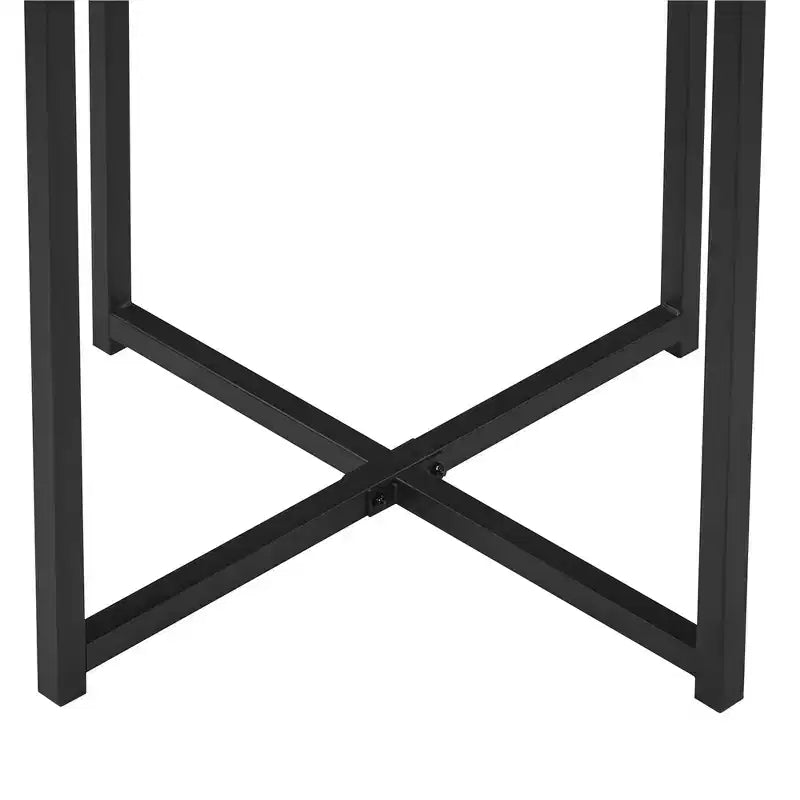 Yaheetech Ensemble de salle à manger 5 pièces avec 1 table carrée, 4 tabourets sans dossier, ensemble de table de cuisine
