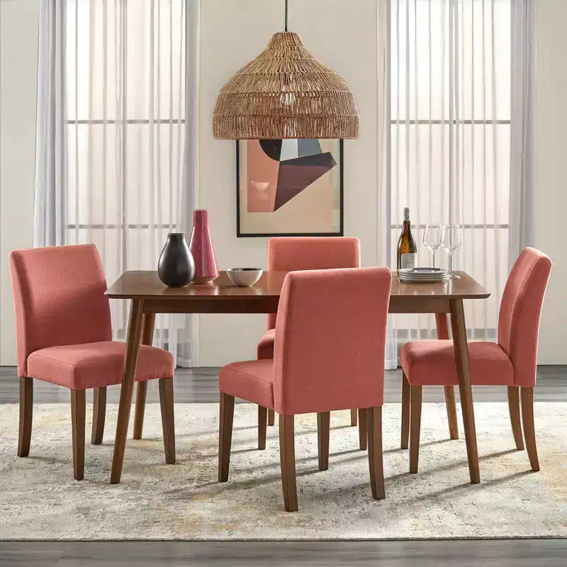 Ensemble de salle à manger rectangulaire 5 pièces Estelle - Buylateral