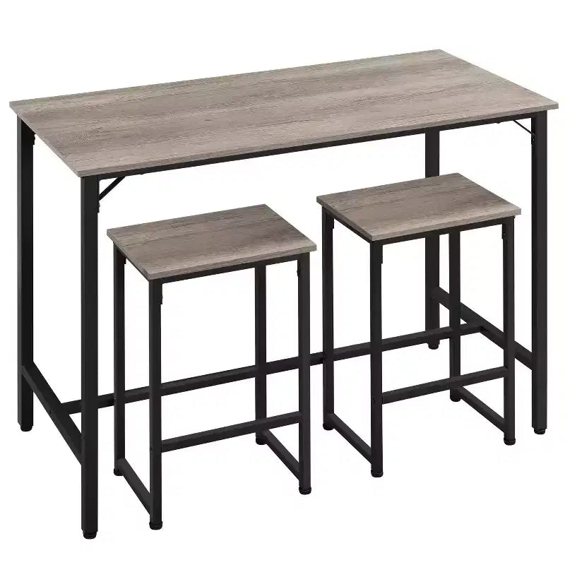 Yaheetech Industrial Counter Height Table Set for Dining Room